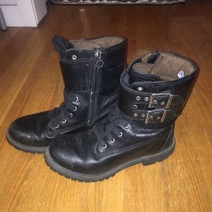 Timberland Black Leather Boots
